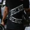 تي شيرت - شعار STAYFIT