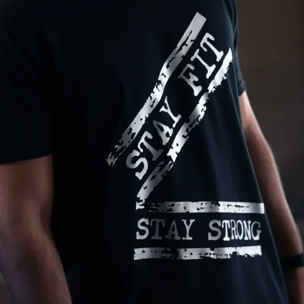 تي شيرت - شعار STAYFIT