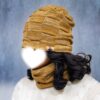 قبعة شتوية - قطعتين
